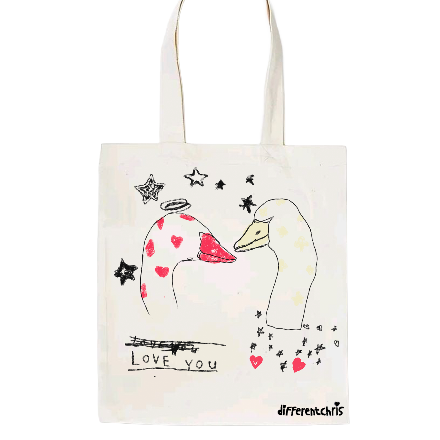 Swans In love Tote